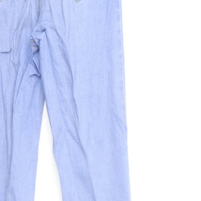 Denim & Co. Womens Blue  Denim Skinny Jeans Size 4 L28 in