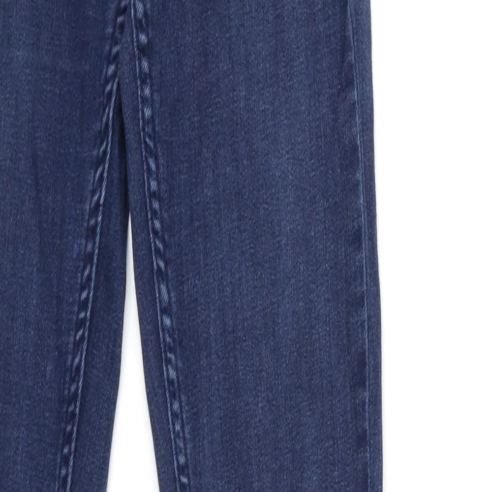 Zara Womens Blue  Denim Skinny Jeans Size 6 L31 in