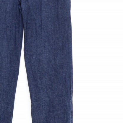 Zara Womens Blue  Denim Skinny Jeans Size 6 L31 in