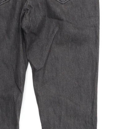 Denim & Co. Womens Grey  Denim Jegging Jeans Size 10 L30 in