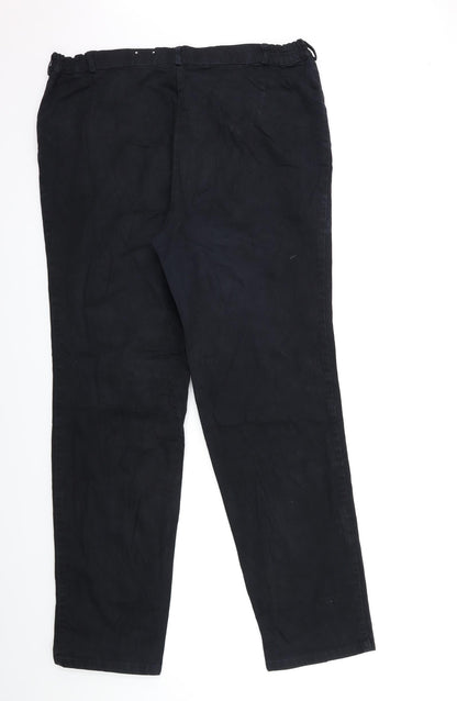 Malva Womens Blue  Denim Straight Jeans Size 34 in L31 in