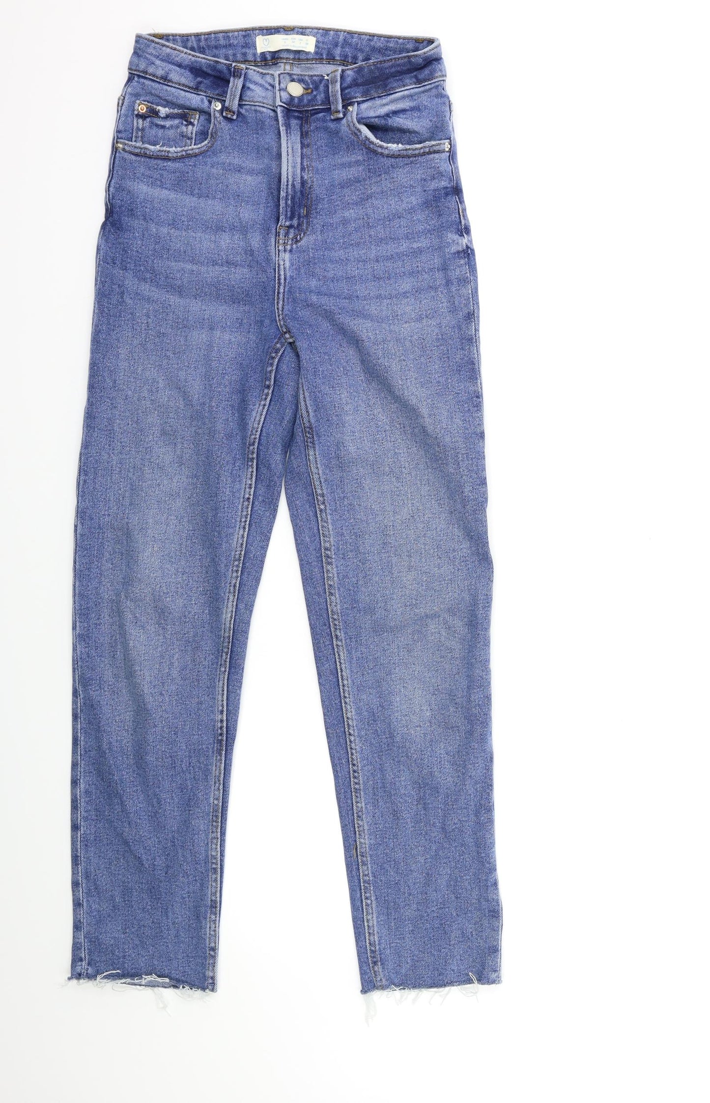 Denim & Co. Womens Blue  Denim Skinny Jeans Size 6 L27 in