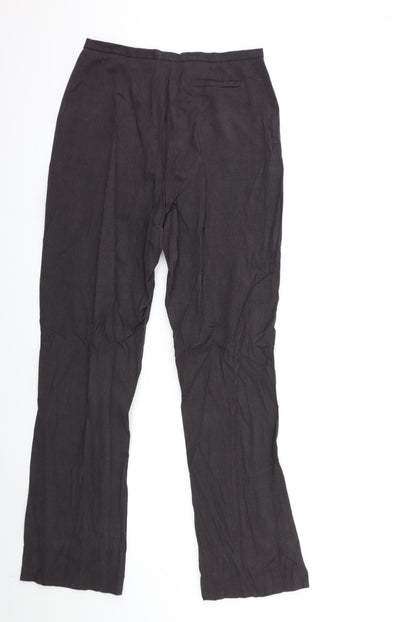 Womens UK Size 10 NEXT Regular Fit  Grey Trousers