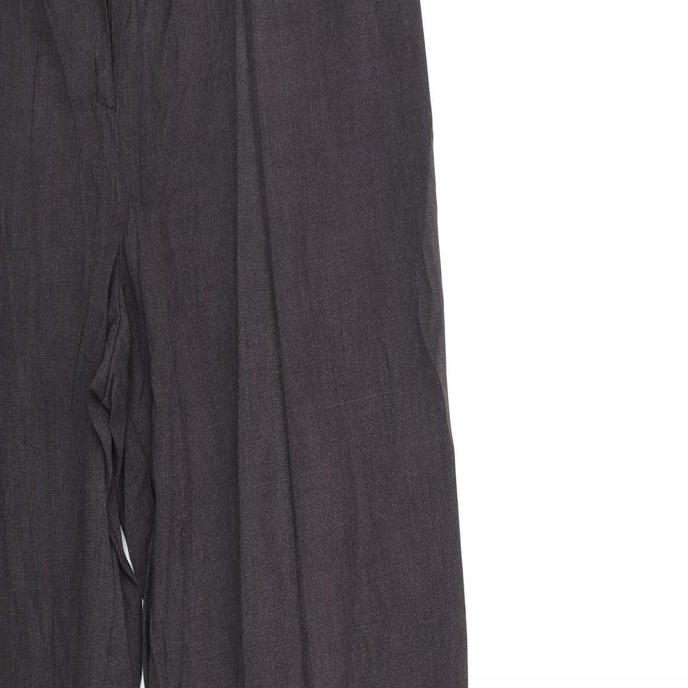 Womens UK Size 10 NEXT Regular Fit  Grey Trousers