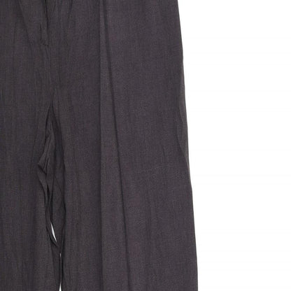 Womens UK Size 10 NEXT Regular Fit  Grey Trousers