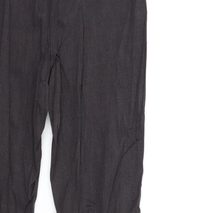 Womens UK Size 10 NEXT Regular Fit  Grey Trousers