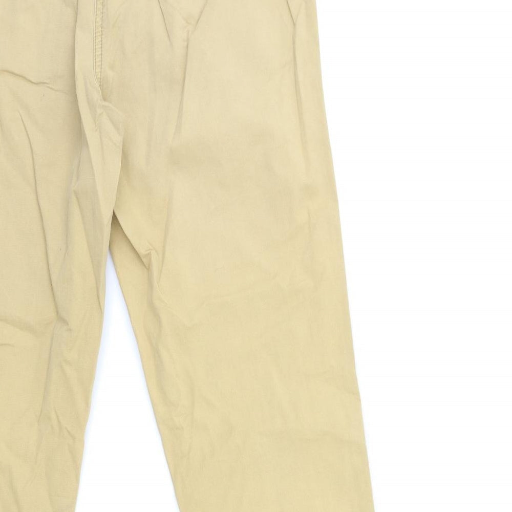 Crafted Womens Beige   Chino Trousers Size 10 L30 in