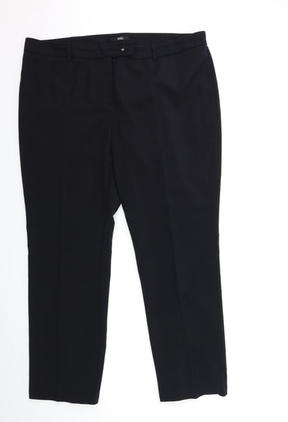 Womens UK Size 40 in Marks and Spencer Regular Fit  Blue Trousers