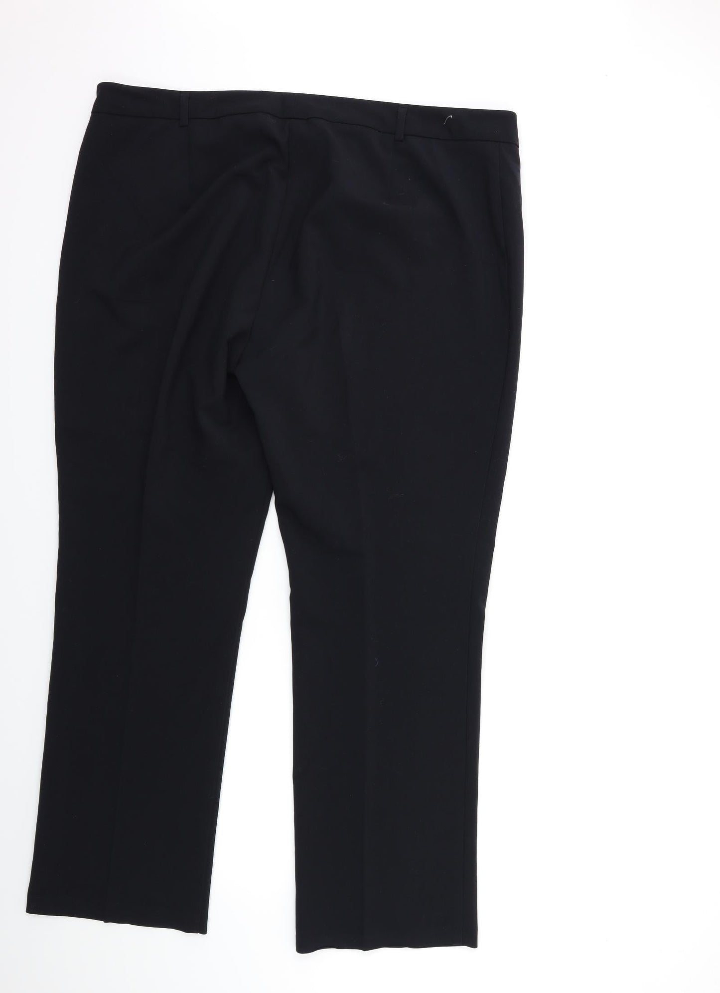 Womens UK Size 40 in Marks and Spencer Regular Fit  Blue Trousers