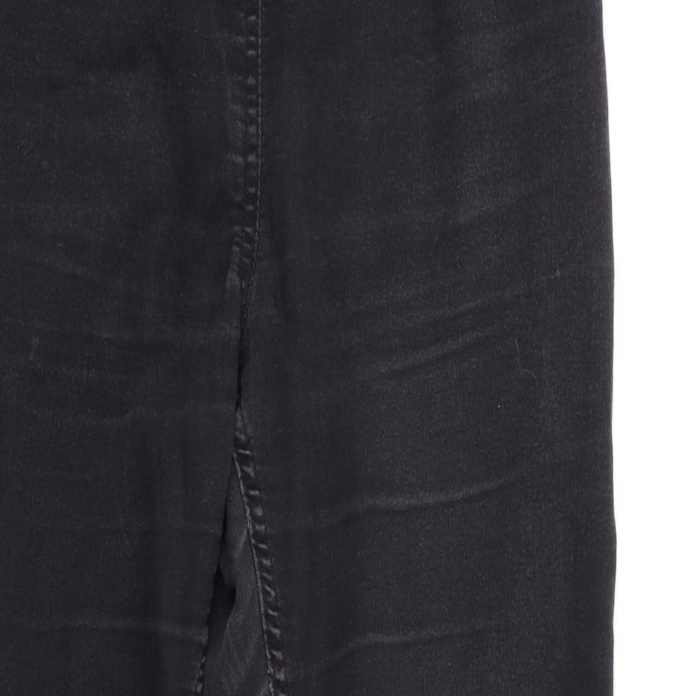 Womens UK Size 30 in Preworn Regular Fit Jegging Black Jeans