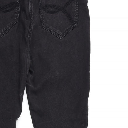 Womens UK Size 30 in Preworn Regular Fit Jegging Black Jeans
