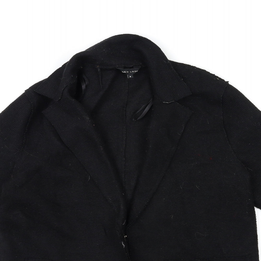 New Look Womens Black   Jacket Coat Size 8