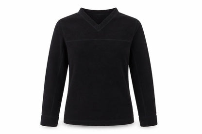 PSL Womens Black  Fleece Pullover Jumper Size 10