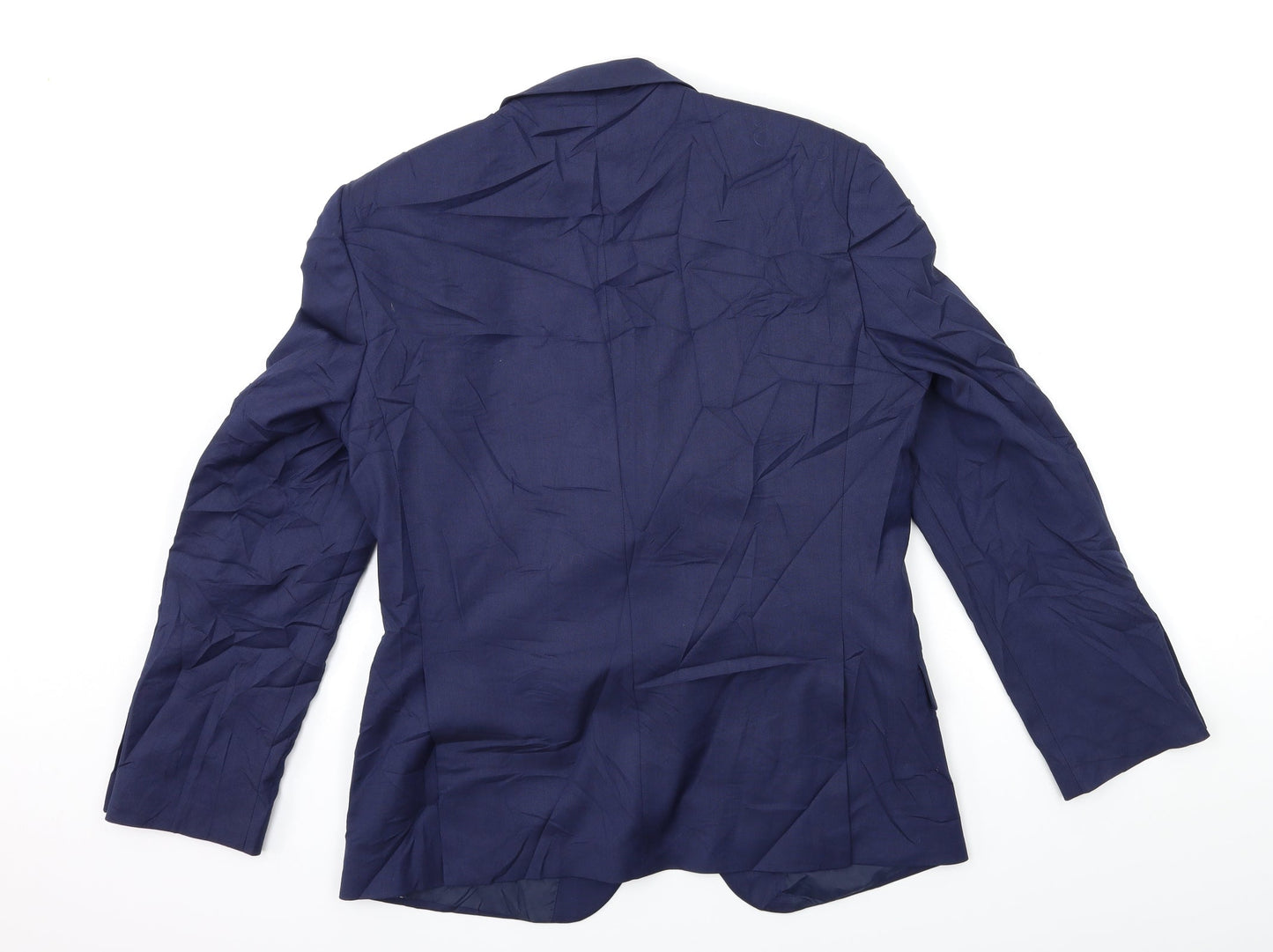 Mens UK Size 38 Marks and Spencer Regular Blue Suit Jacket