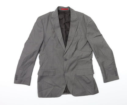 Mens UK Size 36 Burton Regular Grey Suit Jacket