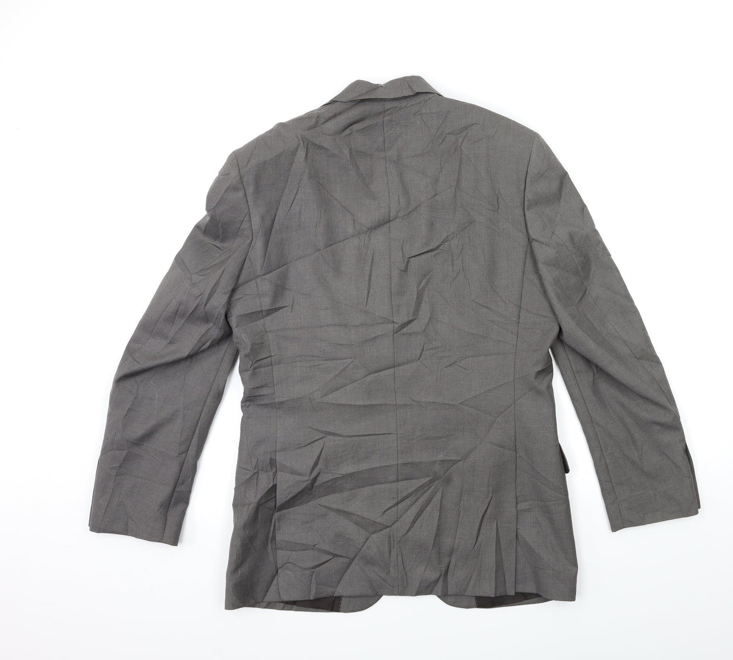 Mens UK Size 36 Burton Regular Grey Suit Jacket