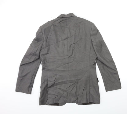 Mens UK Size 36 Burton Regular Grey Suit Jacket