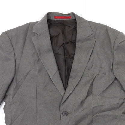Mens UK Size 36 Burton Regular Grey Suit Jacket