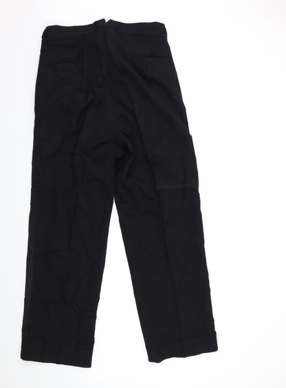 Womens UK Size 32 in Preworn Regular Fit  Black Trousers