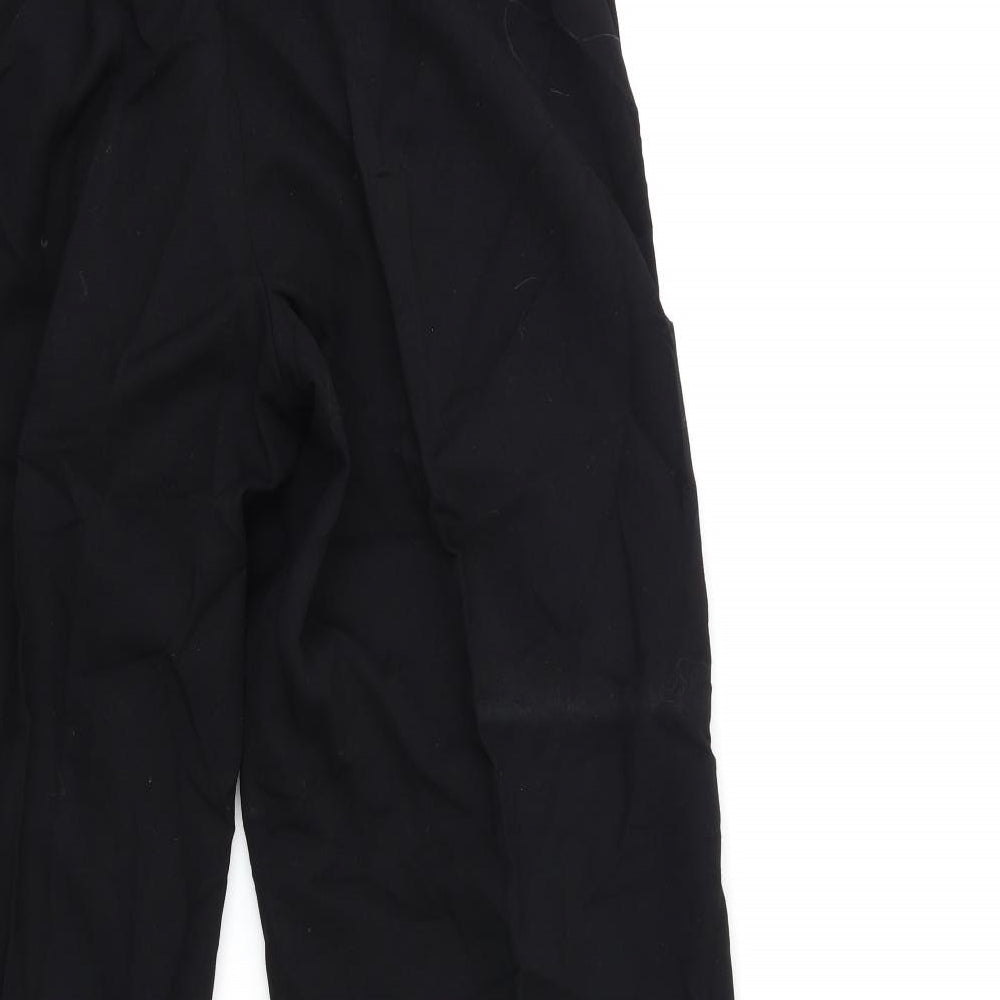 Womens UK Size 32 in Preworn Regular Fit  Black Trousers