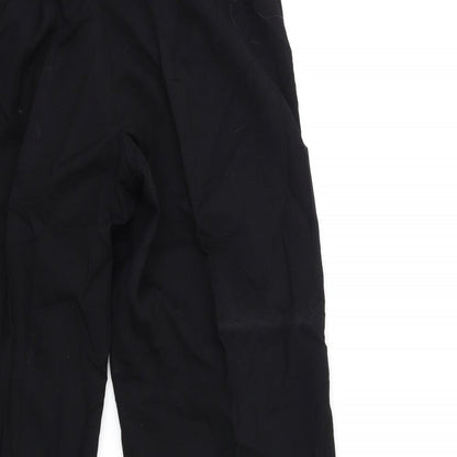 Womens UK Size 32 in Preworn Regular Fit  Black Trousers