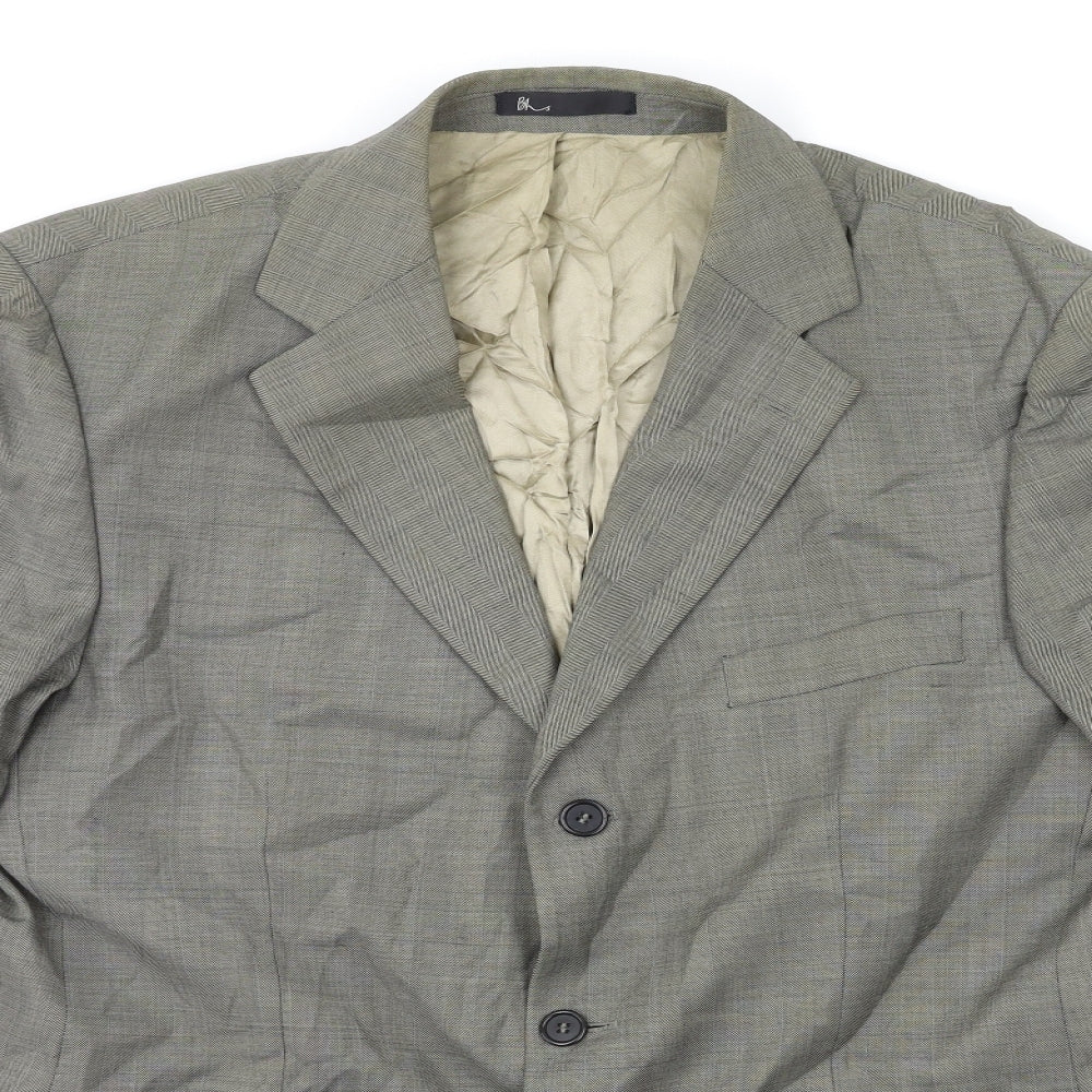 Mens UK Size 42 BHS Regular Grey Suit Jacket