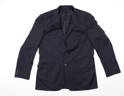 Mens UK Size 42 kj Regular Black Suit Jacket