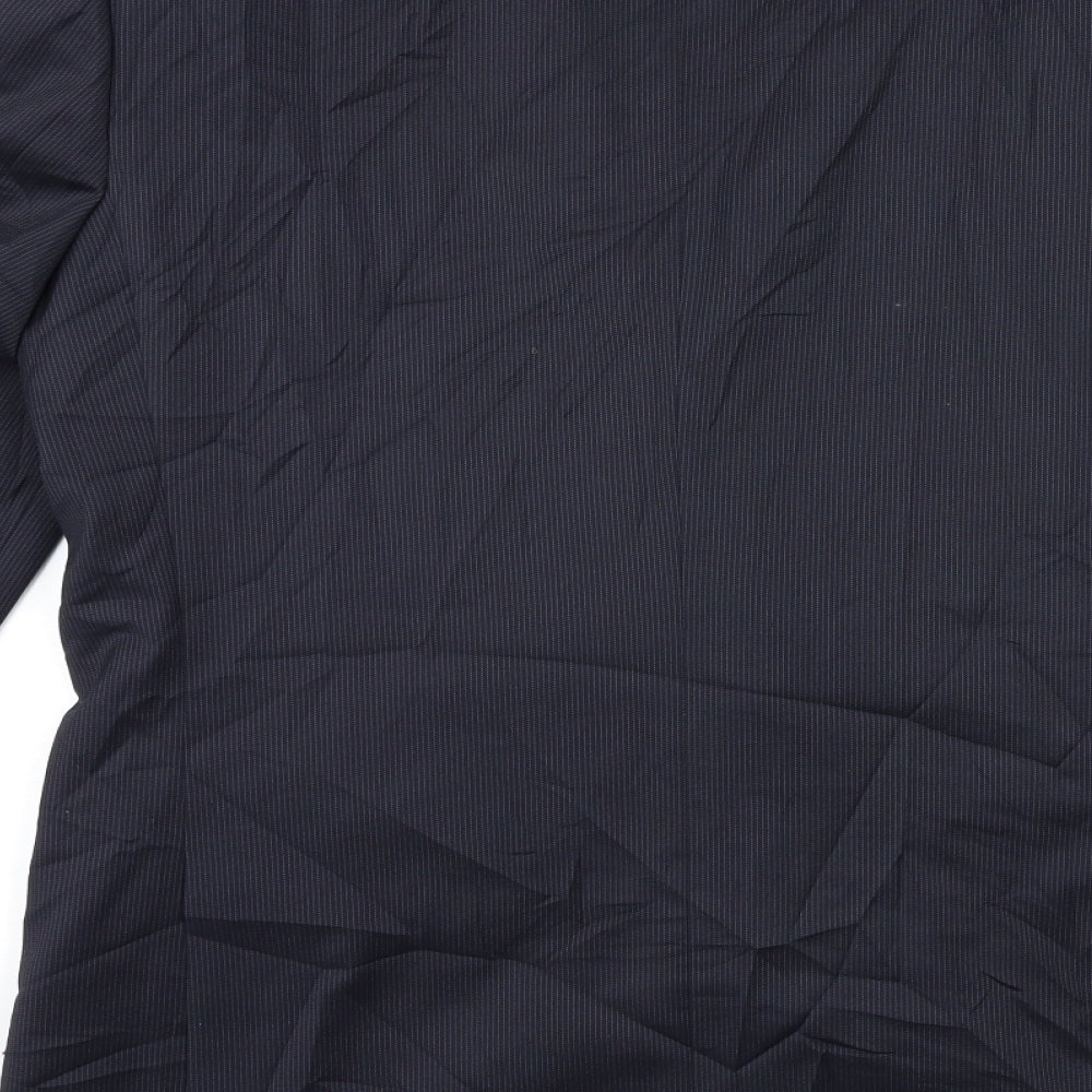 Mens UK Size 42 kj Regular Black Suit Jacket