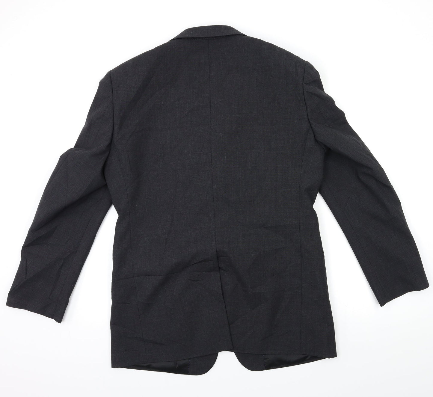 Mens UK Size 38 Charlton Grey Regular Grey Suit Jacket