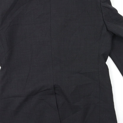 Mens UK Size 38 Charlton Grey Regular Grey Suit Jacket