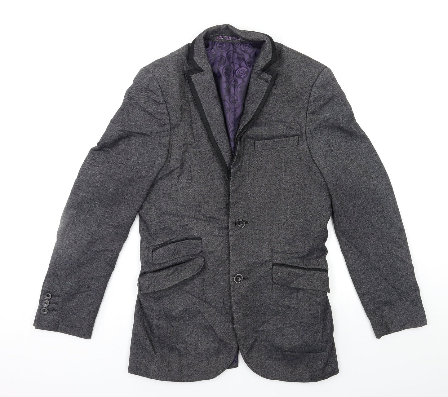 Greenwods Mens Grey   Jacket Suit Jacket Size 34