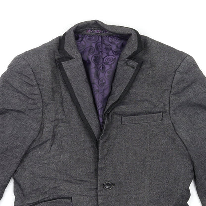 Greenwods Mens Grey   Jacket Suit Jacket Size 34