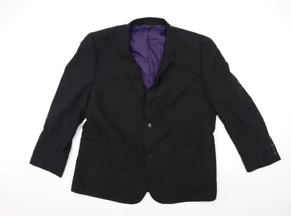 Mens UK Size 38 Taylor & Wright Regular Black Suit Jacket