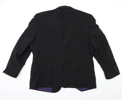 Mens UK Size 38 Taylor & Wright Regular Black Suit Jacket