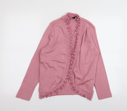 jouly Womens Pink   Cardigan Jumper Size S  - top/cardigan