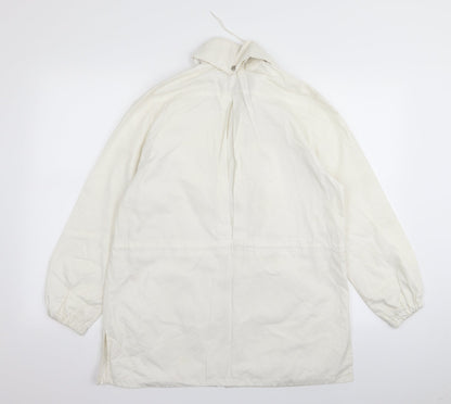 Womens UK Size 8 Preworn White Jacket