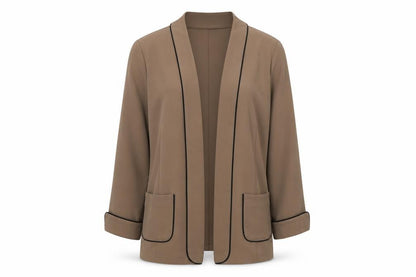 Womens UK Size 6 Warehouse Regular Beige Blazer