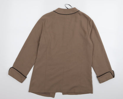Warehouse Womens Beige   Jacket Blazer Size 6
