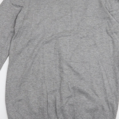 BHS Womens Grey   Cardigan Jumper Size 10