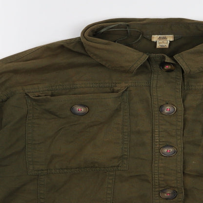 Womens UK Size S River Island Green Jacket