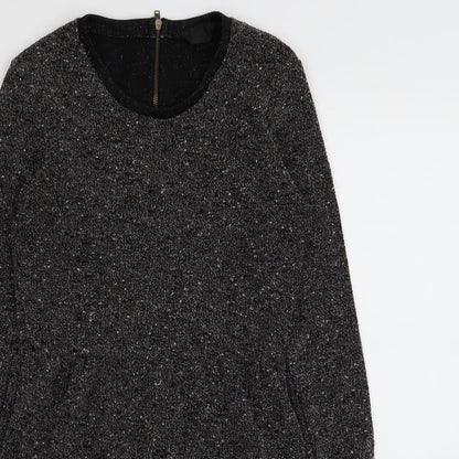 Topshop Womens Black   Fit & Flare  Size 10
