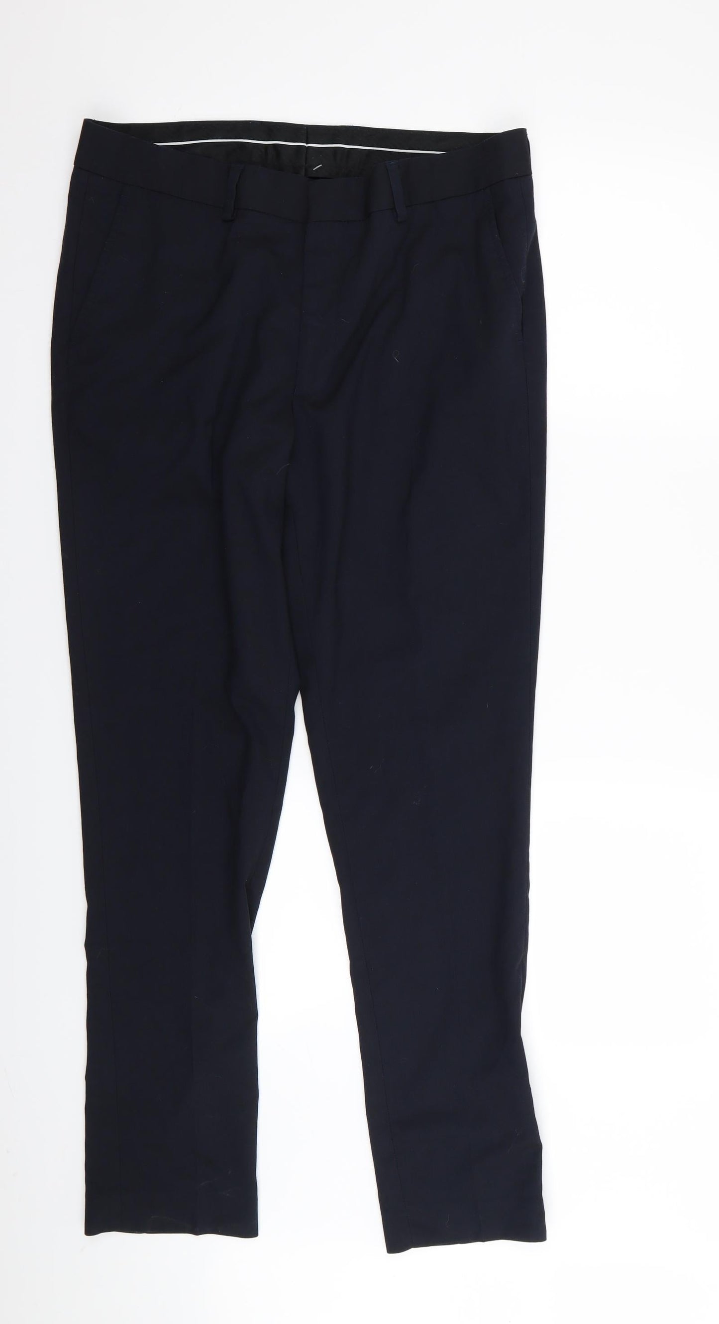 new look men Mens Blue   Trousers  Size 34 in L31 in
