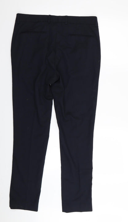 new look men Mens Blue   Trousers  Size 34 in L31 in