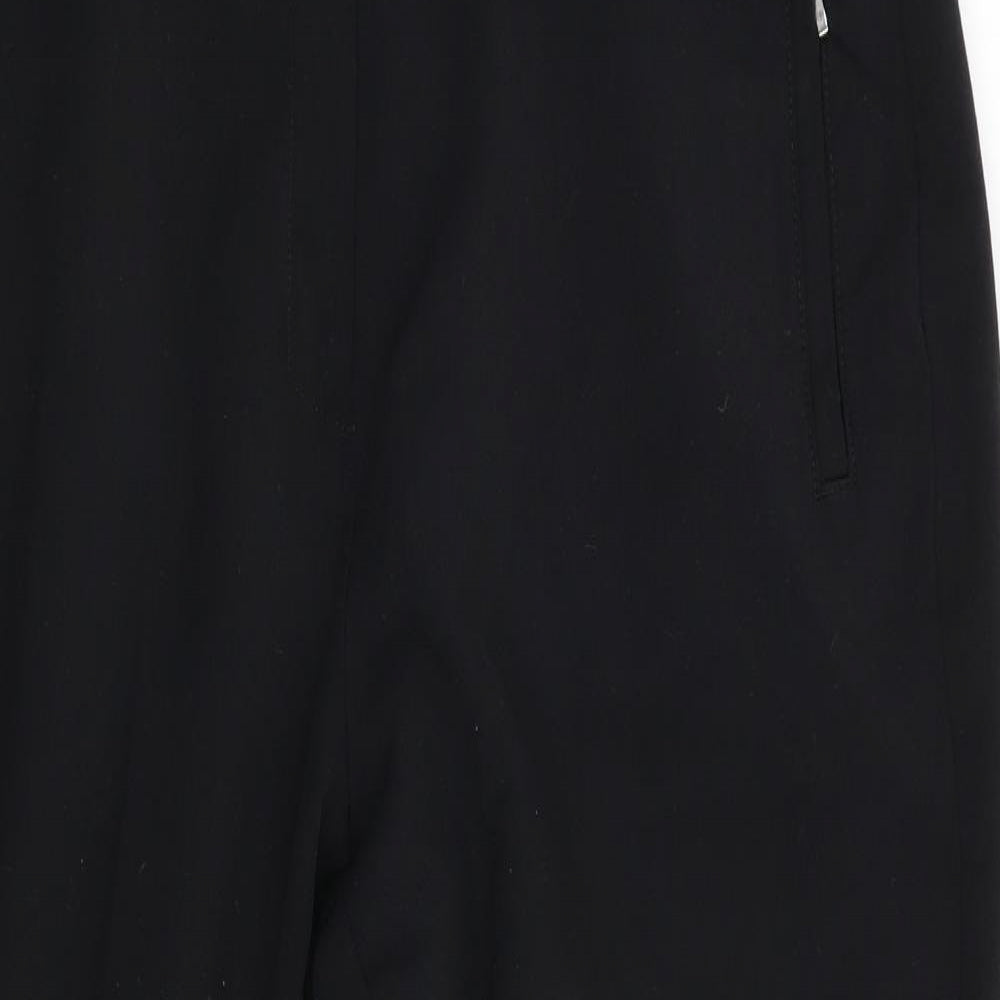 Womens UK Size 14 M&S Regular Fit  Black Trousers