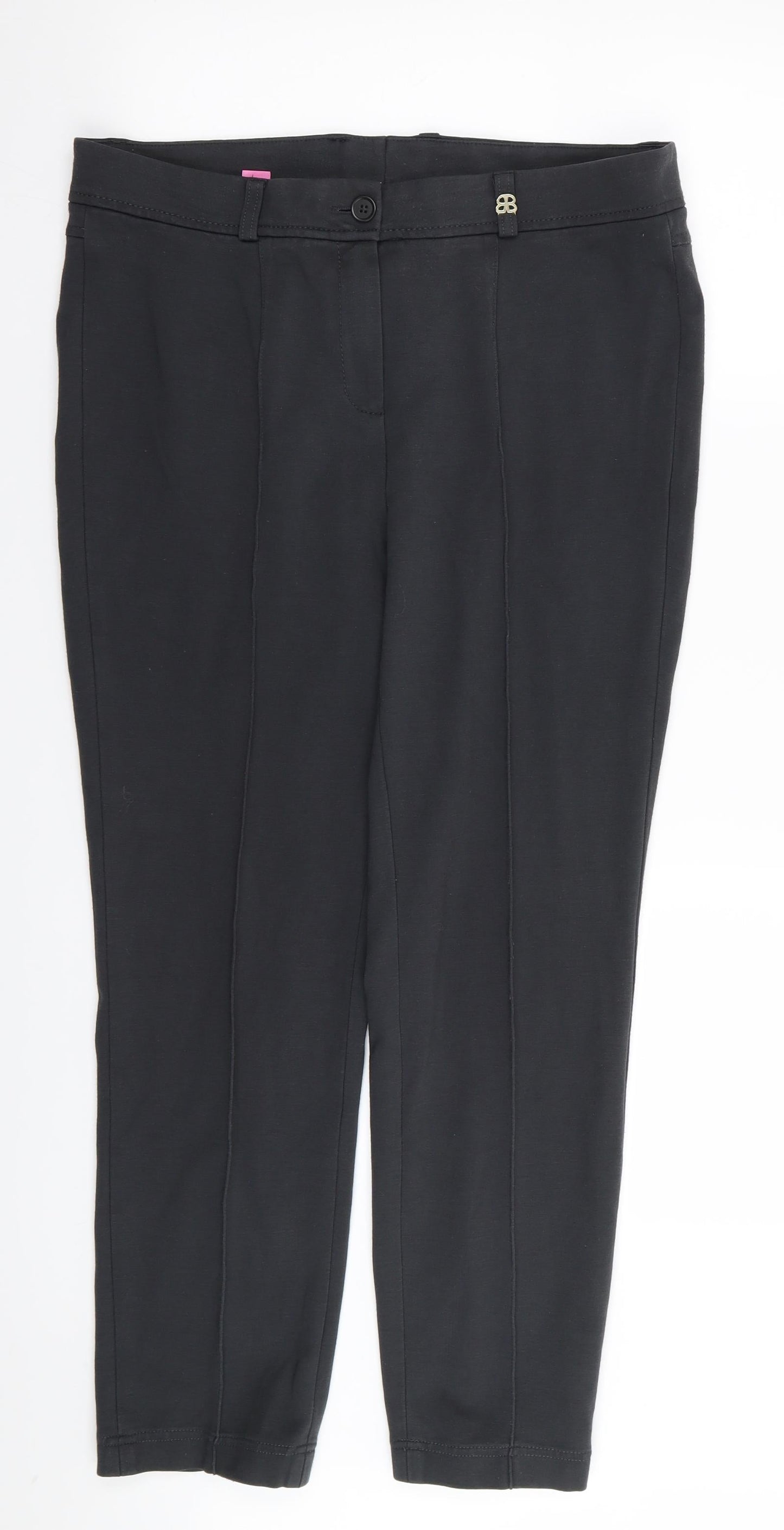 Womens UK Size 32 in Basler Regular Fit  Grey Trousers