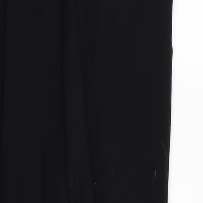 Womens UK Size 32 in Preworn Regular Fit  Black Trousers