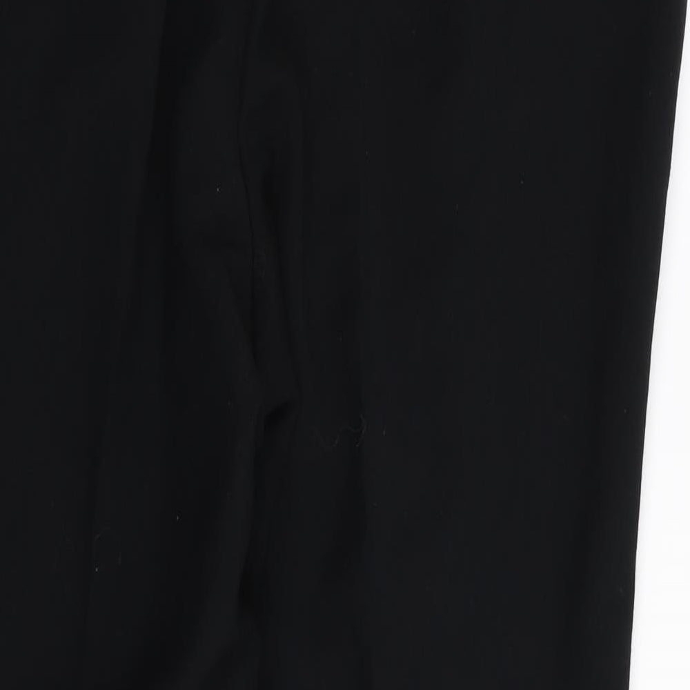Womens UK Size 32 in Preworn Regular Fit  Black Trousers