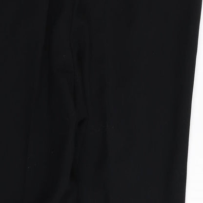 Womens UK Size 32 in Preworn Regular Fit  Black Trousers