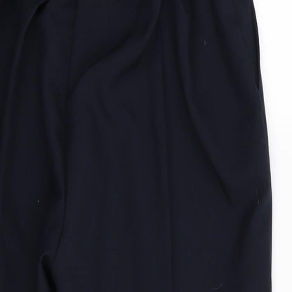 Womens UK Size 20 Preworn Regular Fit  Blue Trousers