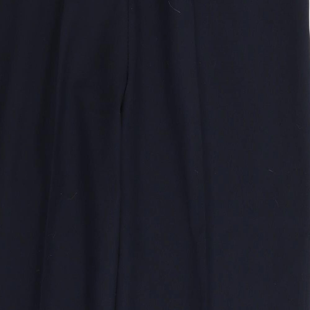 Womens UK Size 20 Preworn Regular Fit  Blue Trousers